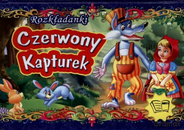 Czerwony Kapturek Rozkładanki (twarda) [KSIĄŻKA]