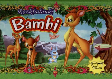 Bambi Rozkładanki (twarda) [KSIĄŻKA]