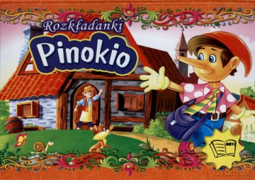 Pinokio Rozkładanki (twarda) [KSIĄŻKA]