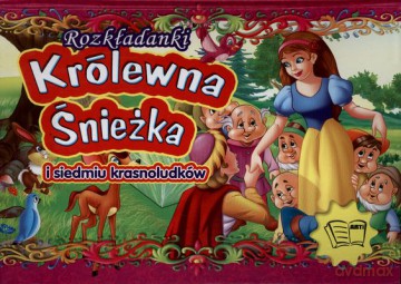 Królewna Śnieżka Rozkładanki (twarda) [KSIĄŻKA]