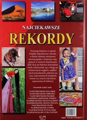Najciekawsze Rekordy (twarda) [KSIĄŻKA]