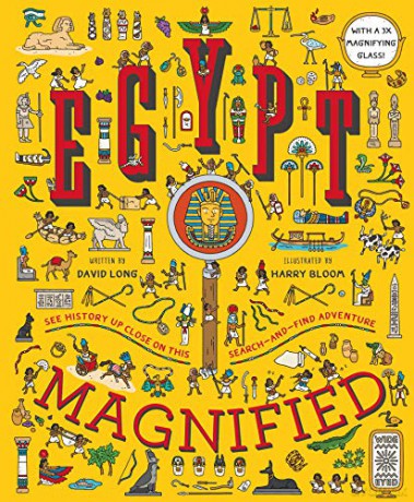 Egypt Magnified: With a 3x Magnifying Glass: 1 - David Long [KSIĄŻKA]