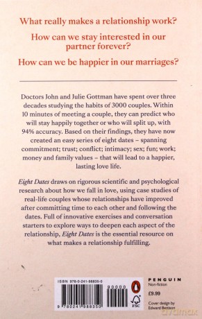 Eight Dates: To keep your relationship happy, thriving and lasting - Dr John Gottman [KSIĄŻKA]