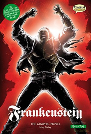 Frankenstein The Graphic Novel: Quick Text (British English) - Mary Shelley [KSIĄŻKA]