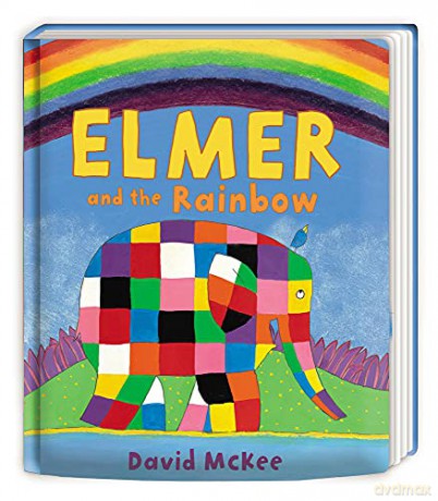 Elmer and the Rainbow: Board Book Elmer Picture Books - David McKee [KSIĄŻKA]
