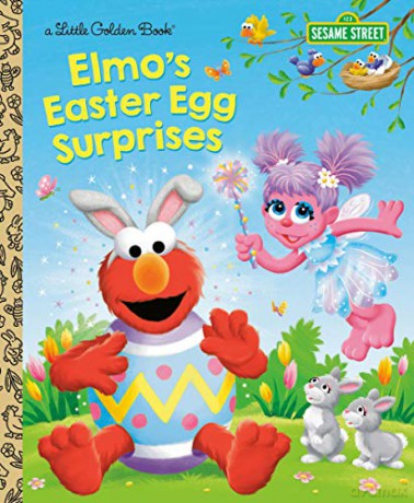 Elmo's Easter Egg Surprises Sesame Street: Little Golden Books - Christy Webster [KSIĄŻKA]