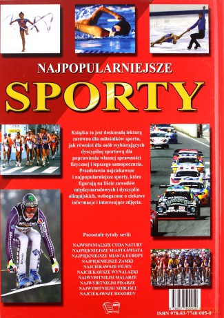 Najpopularniejsze Sporty (twarda) [KSIĄŻKA]