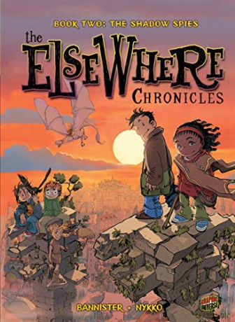 Elswhere: The Shadow Spies BK 2 Elsewhere Chronicles - Nykko [KOMIKS]