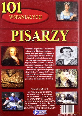 101 Wspaniałych Pisarzy (twarda) [KSIĄŻKA]