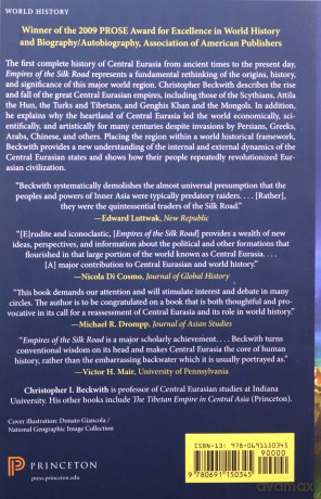 Empires of the Silk Road: A History of Central Eurasia from the Bronze Age to the Present - Christopher I. Beckwith [KSIĄŻKA]