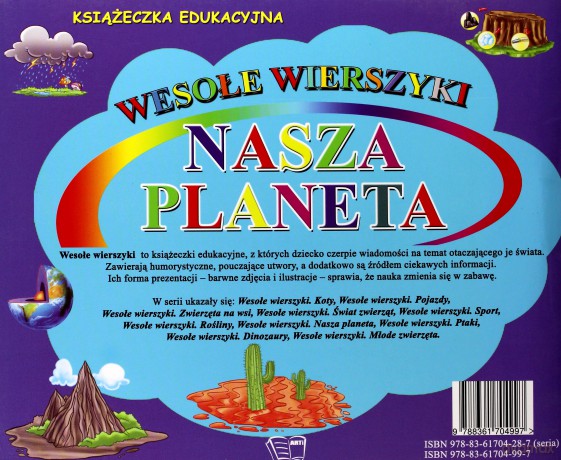 Nasza Planeta Wesołe Wierszyki [KSIĄŻKA]