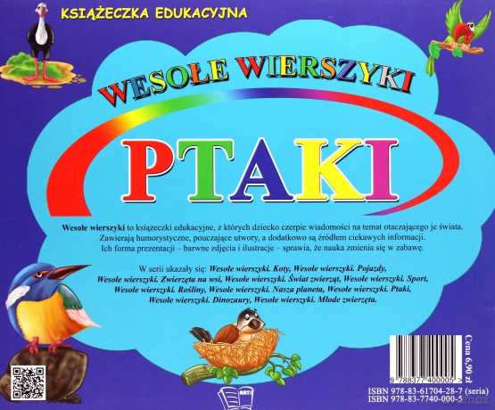 Ptaki Wesołe Wierszyki [KSIĄŻKA]