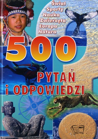 500 Pytań I Odpowiedzi (Niebieska) (twarda) [KSIĄŻKA]