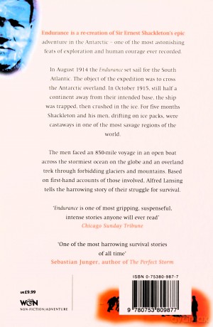 Endurance: Shackleton's Incredible Voyage to the Antarctic - Alfred Lansing [KSIĄŻKA]