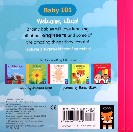 Engineering for Babies Baby 101 - Jonathan Litton [KSIĄŻKA]