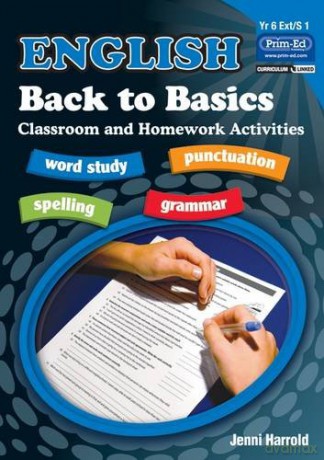 English Back to Basics: Yr6 Ext: Bk. G English Homework: Back to Basics Activities for Class and Home - Jenni Harrold [KSIĄŻKA]
