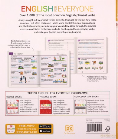 English for Everyone English Phrasal Verbs: Learn and Practise More Than 1,000 English Phrasal Verbs - Dk [KSIĄŻKA]
