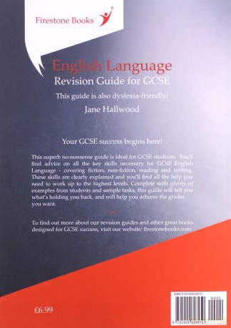 English Language Revision Guide for GCSE: Dyslexia-Friendly Edition: 4 Perfect for catch-up! - Jane Hallwood [KSIĄŻKA]