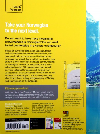 Enjoy Norwegian Intermediate to Upper Intermediate Course: Improve your language Teach Yourself - Elizabeth Moorhead Curtiss nee Halvorsen [KSIĄŻKA]