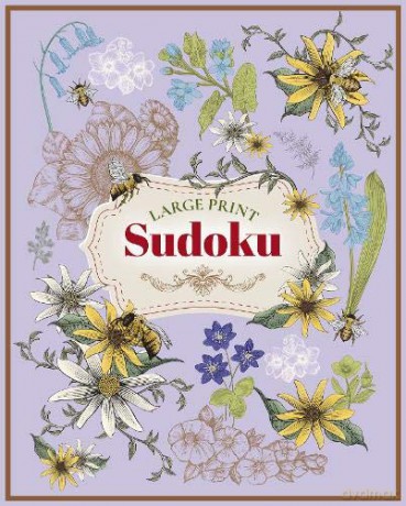Large Print Sudoku - Eric Saunders [KSIĄŻKA]