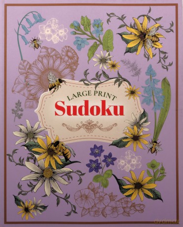 Large Print Sudoku - Eric Saunders [KSIĄŻKA]