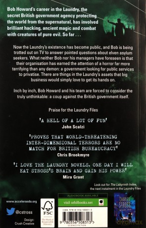 The Delirium Brief: A Laundry Files Novel - Charles Stross [KSIĄŻKA]
