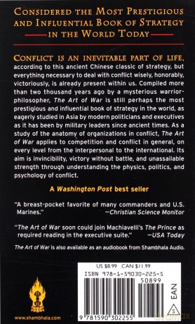 The Art Of War - Sun Tzu [KSIĄŻKA]