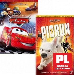 Auta / Piorun (Disney) Pakiet [2DVD]