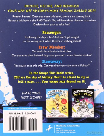 Escape This Book! Titanic - Bill Doyle [KSIĄŻKA]