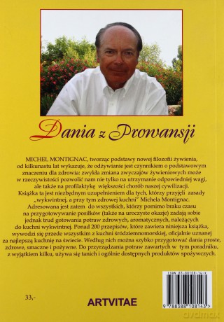 Dania z Prowansji - Montignac Michel [KSIĄŻKA]