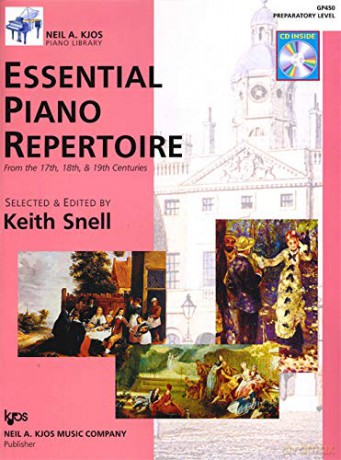 Essential Piano Repertoire Prep Level - Keith Snell [KSIĄŻKA]