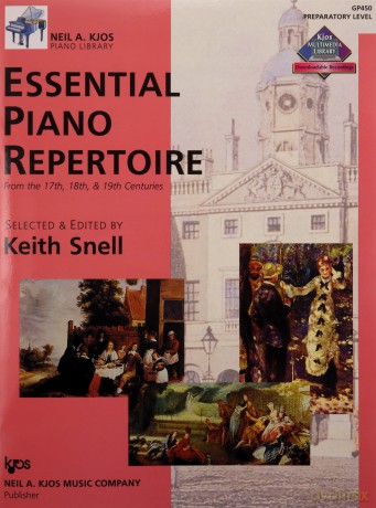 Essential Piano Repertoire Prep Level - Keith Snell [KSIĄŻKA]