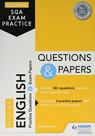 Essential SQA Exam Practice: Higher English Questions and Papers - Judith Horne [KSIĄŻKA]