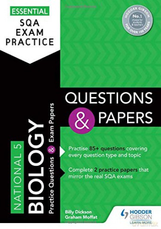 Essential SQA Exam Practice: National 5 Biology Questions and Papers - Billy Dickson [KSIĄŻKA]