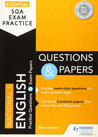 Essential SQA Exam Practice: National 5 English Questions and Papers - Brian Johnston [KSIĄŻKA]