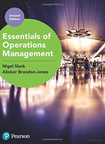 Essentials of Operations Management - Nigel Slack [KSIĄŻKA]