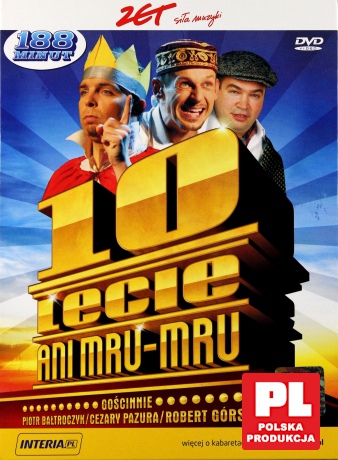 Kabaret Ani Mru-Mru: 10 Lat Kabaretu Ani Mru-Mru (digipack) [DVD]