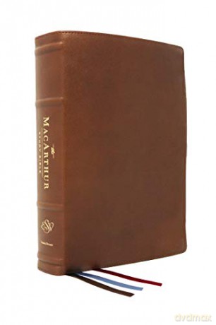 ESV, MacArthur Study Bible, 2nd Edition, Premium Goatskin Leather, Brown, Premier Collection: Unleashing God's Truth One Verse at a Time [KSIĄŻKA]
