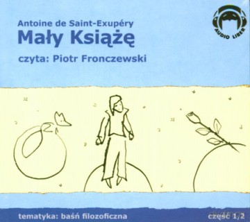 Mały Książe (twarda) - Antoine De Saint - Exupery [AUDIOBOOK] [CD]