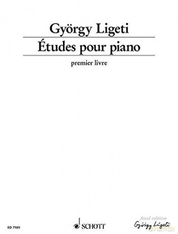 Etudes Pour Piano - Volume 1 - Gy Rgy Ligeti [KSIĄŻKA]
