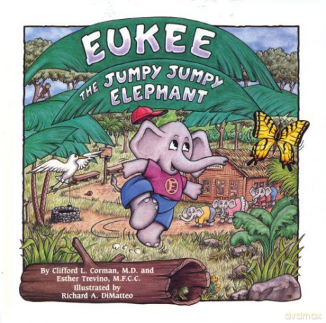 Eukee the Jumpy Jumpy Elephant - Clifford Corman [KSIĄŻKA]