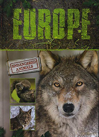 Europe Endangered Animals - race Jones [KSIĄŻKA]