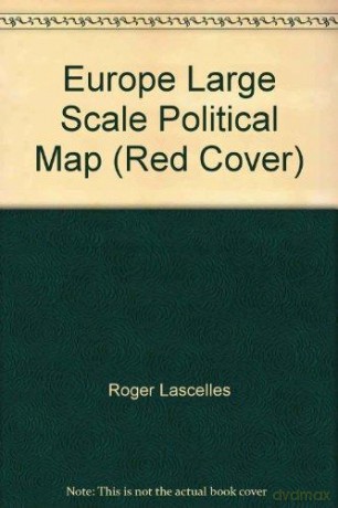 Europe Large Scale Political Map Red Cover S. - Roger Lascelles [KSIĄŻKA]