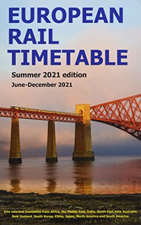 European Rail Timetable Summer 2021 - John Potter [KSIĄŻKA]
