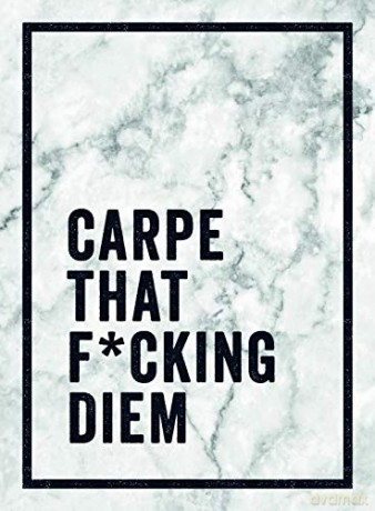 Carpe That F*Cking Diem: Quotes And Mottos For Making The Most Of Life [KSIĄŻKA]