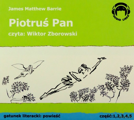 Piotruś Pan - James Matthew Barrie [AUDIOBOOK] [CD]