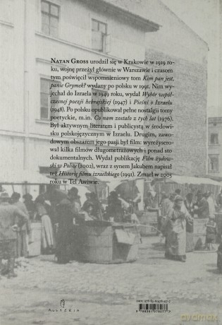 Mordechaj Gebirtig Bard Z Kazimierza - Natan Gross [KSIĄŻKA]