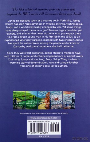 Every Living Thing: The Classic Memoirs of a Yorkshire Country Vet - James Herriot [KSIĄŻKA]