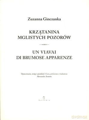 Krzątanina Mglistych Pozorów Wer.Pol/Włoska - Zuzanna Ginczanka [KSIĄŻKA]