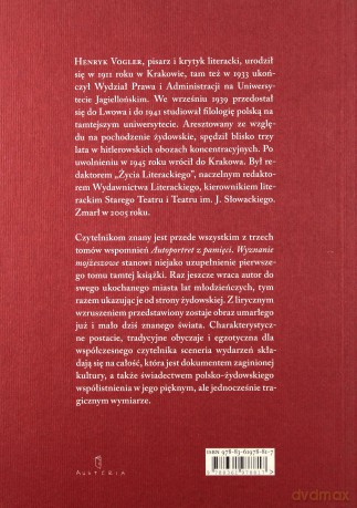 Wyznanie Mojżeszowe - Henryk Vogler [KSIĄŻKA]